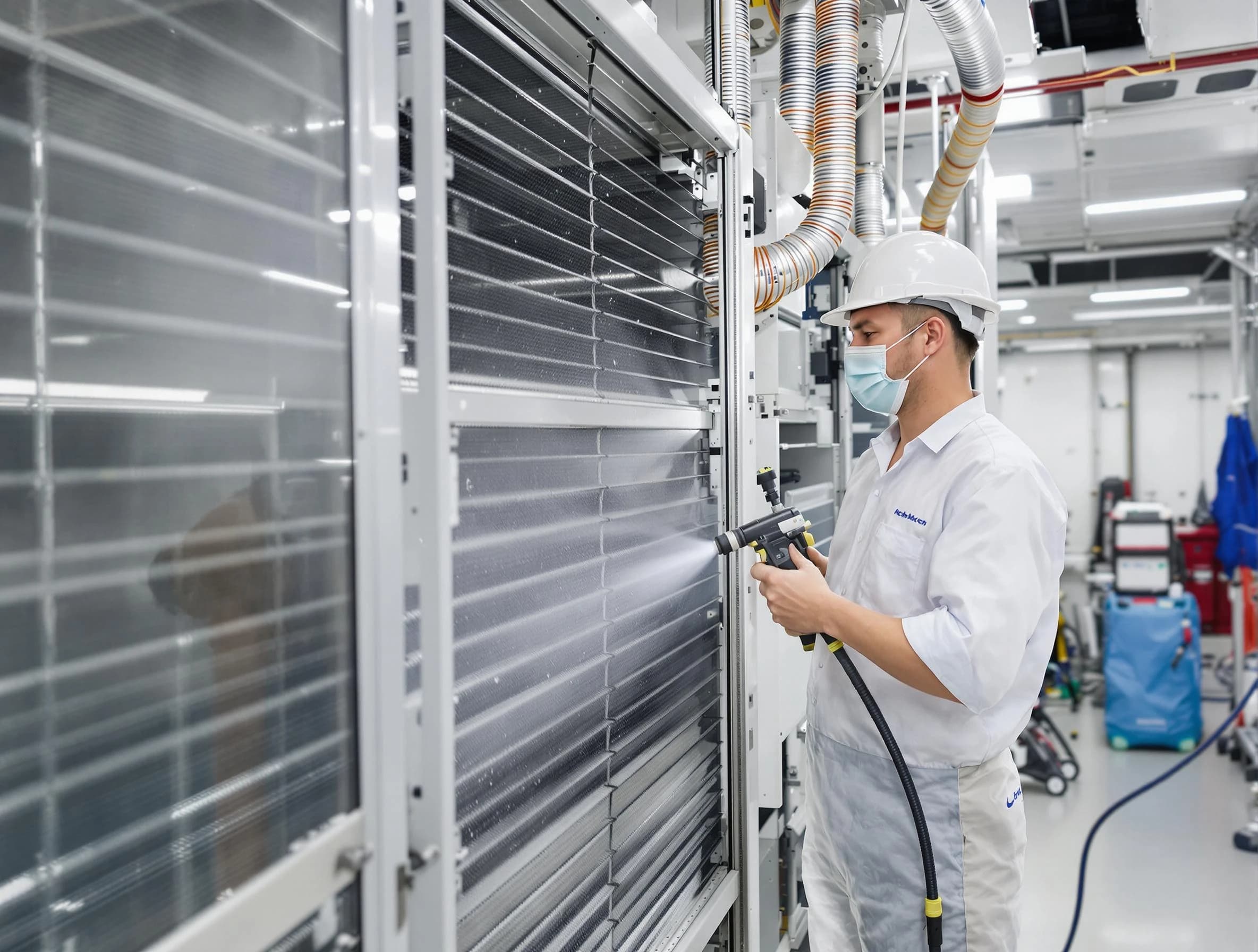 Professional AC coil cleaning by Herriman Air Duct Cleaning in Herriman