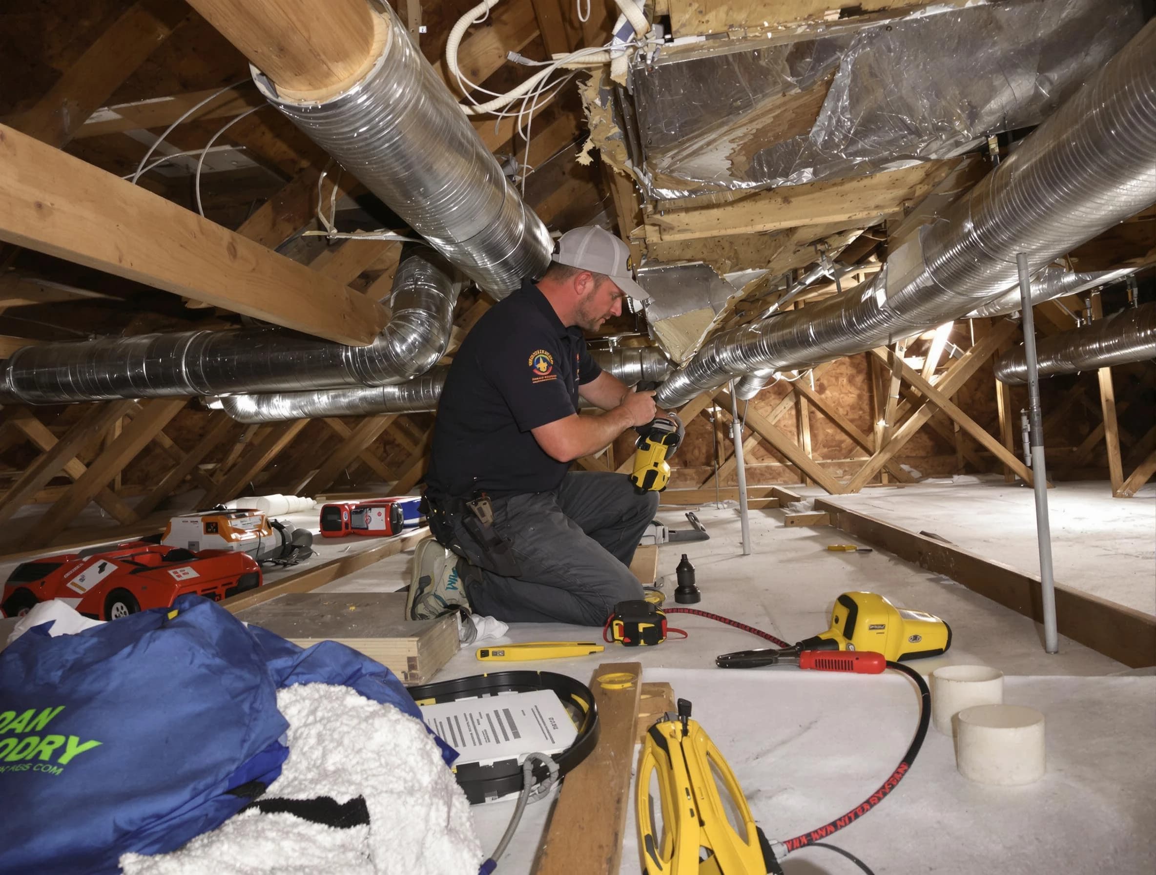 Professional air duct repair by Herriman Air Duct Cleaning in Herriman