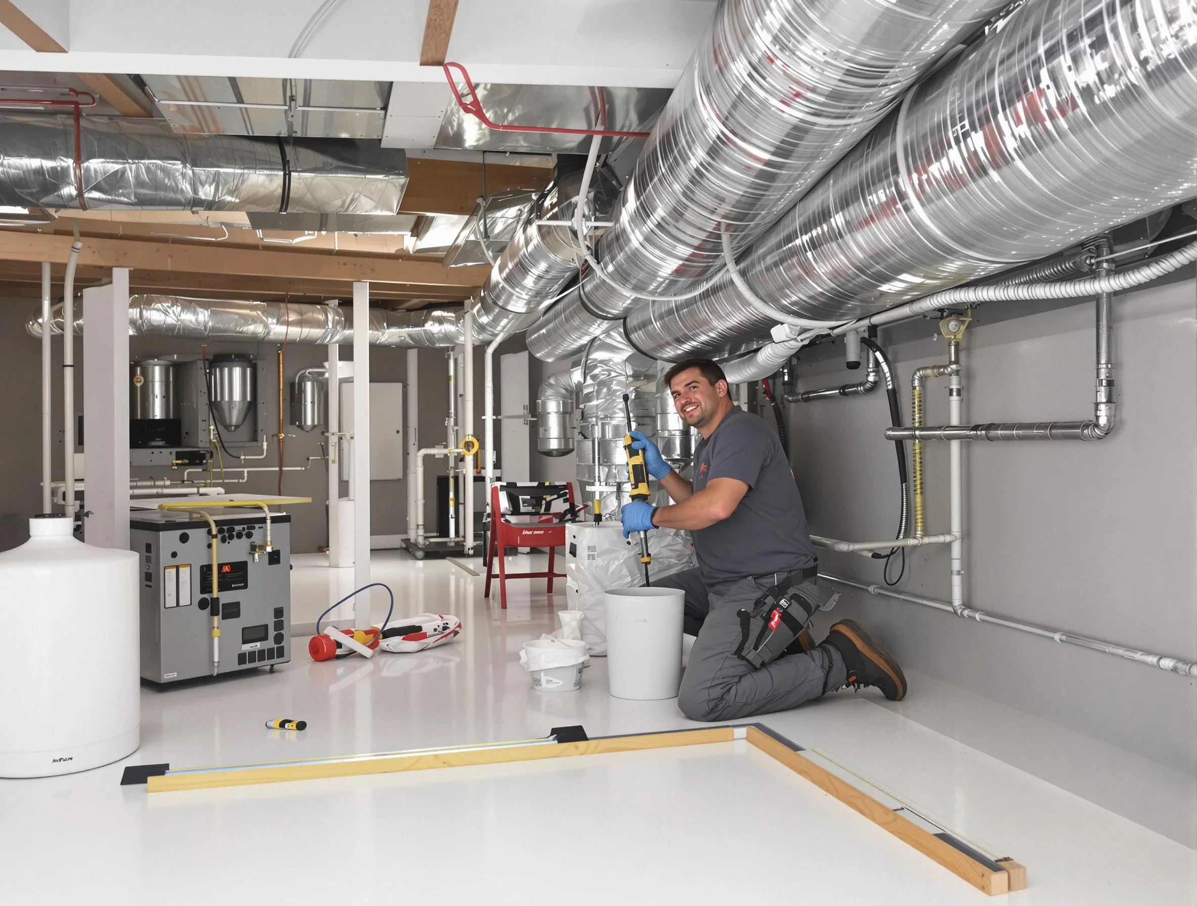 Professional duct sealing service by Herriman Air Duct Cleaning in Herriman