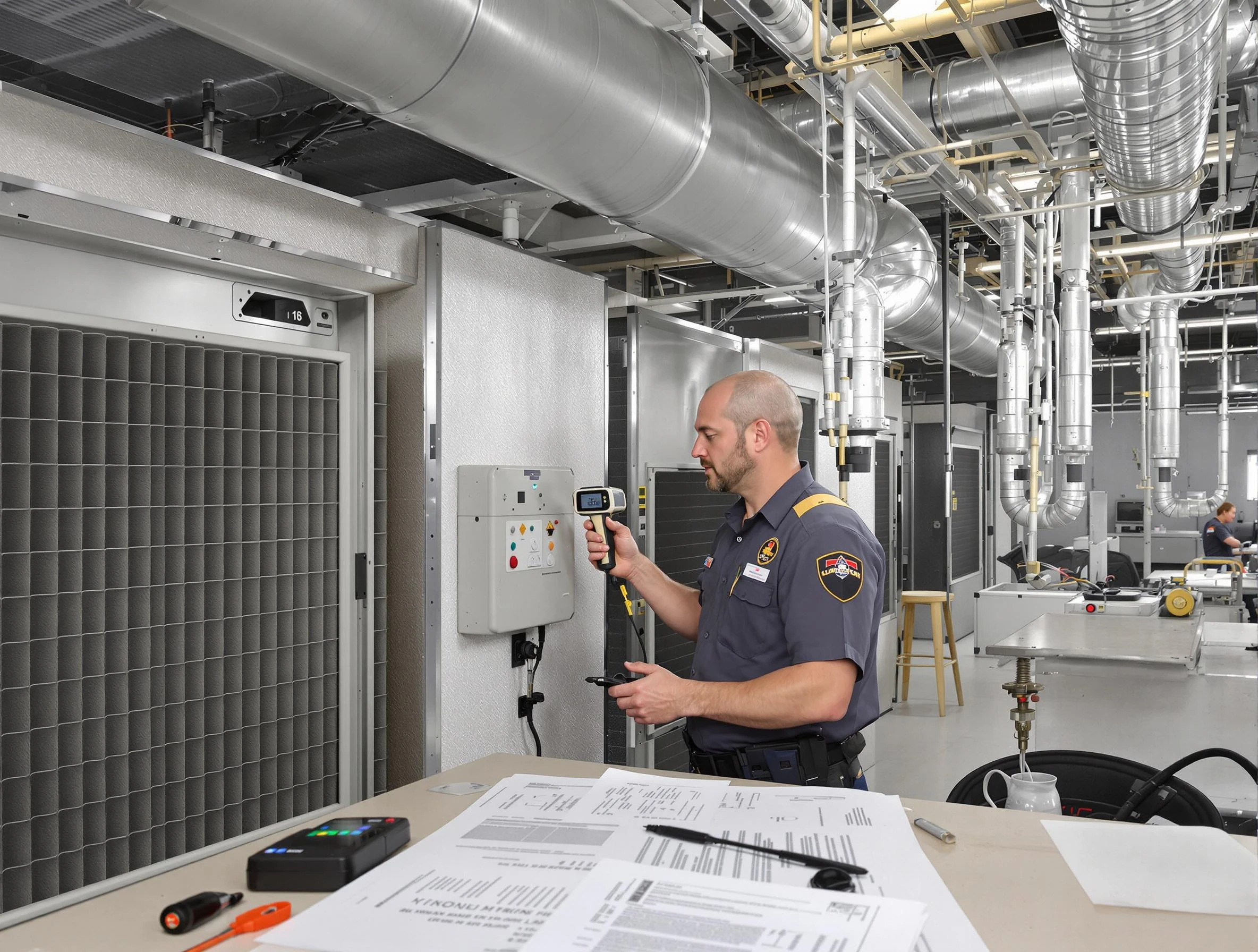 Professional filter system inspection by Herriman Air Duct Cleaning in Herriman