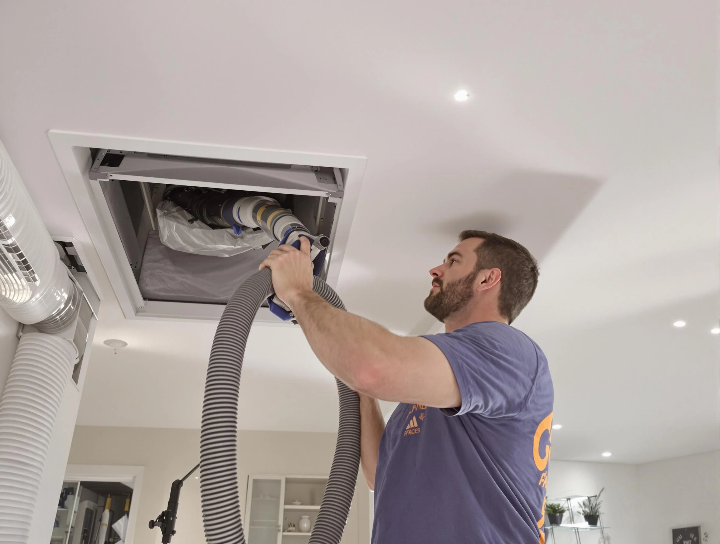 Precision indoor duct cleaning by Herriman Air Duct Cleaning in Herriman