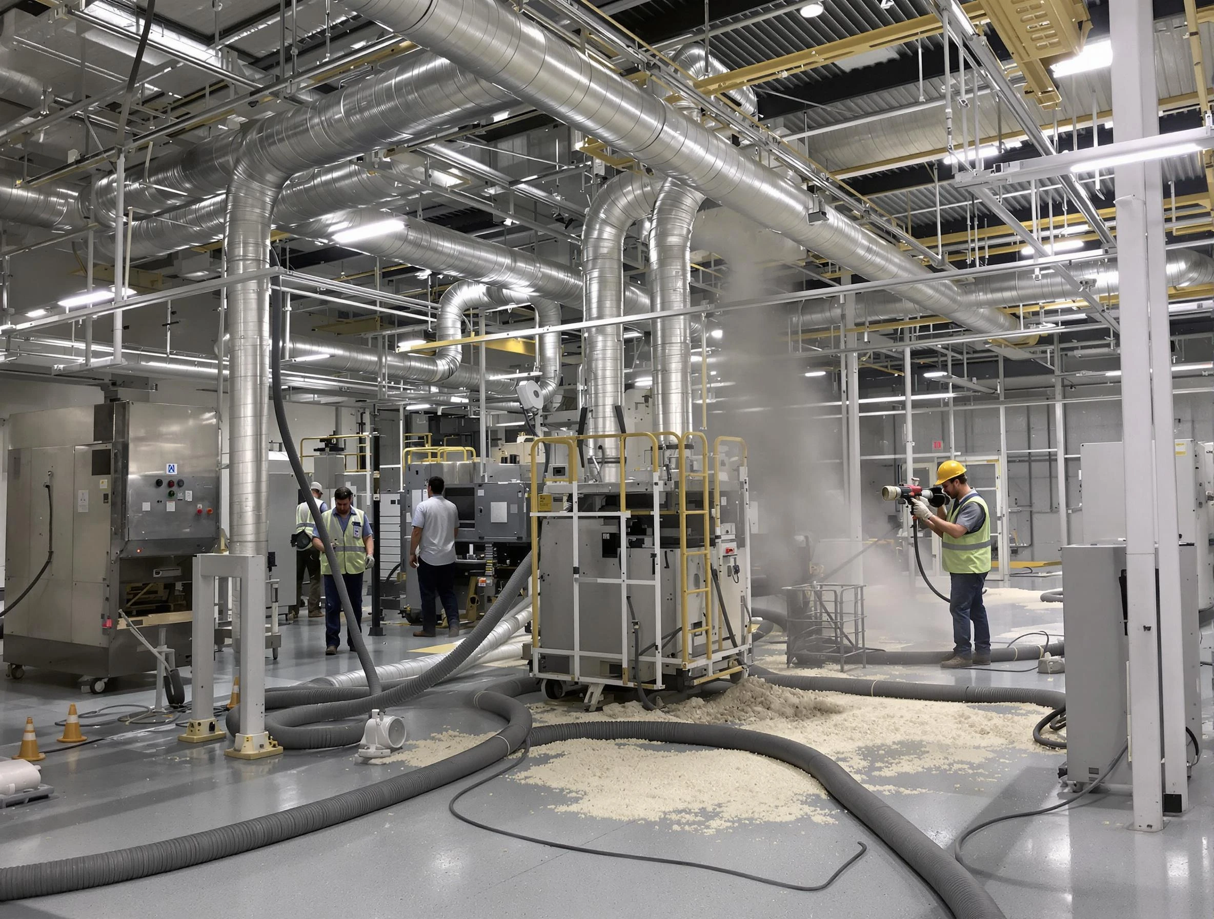 Heavy-duty industrial duct cleaning by Herriman Air Duct Cleaning in Herriman